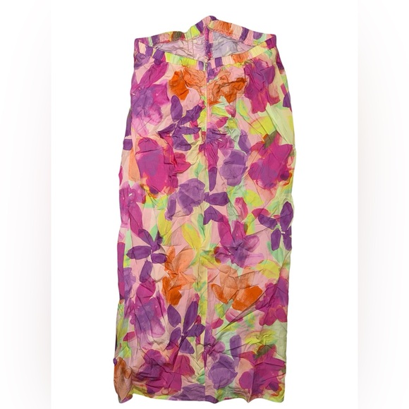 For love and lemons Pia Midi Skirt size large in multi color - Picture 5 of 7